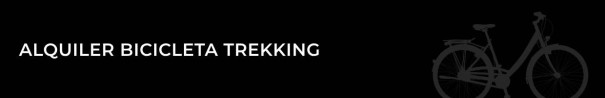 Alquiler bicicleta Treking
